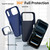 iPhone 18 Pro Max / 17 Pro Max Traveler Lens Frame Holder Phone Case - Blue