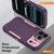 iPhone 18 Pro Max / 17 Pro Max Traveler Lens Frame Holder Phone Case - Purple