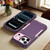 iPhone 18 Pro Max / 17 Pro Max Traveler Lens Frame Holder Phone Case - Purple