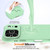 iPhone 18 Pro Max / 17 Pro Max Wave Texture MagSafe Magnetic Liquid Silicone Phone Case - Green