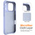 iPhone 18 Pro Max / 17 Pro Max Wave Texture MagSafe Magnetic Liquid Silicone Phone Case - Purple