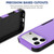 iPhone 18 Pro Max 2 in 1 PC + TPU Phone Case - Purple