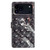 iPhone 18 Pro Max 3D Pattern Leather Phone Case - Skull