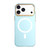 iPhone 18 Pro Max ABEEL Lightweight Semi Transparent Frosted Magnetic PC Phone Case - Blue
