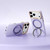 iPhone 18 Pro Max ABEEL Lightweight Zero Skin Feel Magnetic PC Phone Case with Holder - Lilac Purple