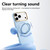iPhone 18 Pro Max ABEEL Lightweight Zero Skin Feel Magnetic PC Phone Case with Holder - Sky Blue