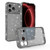 iPhone 18 Pro Max Air-cushioned Corners Shockproof IMD Glitter Phone Case - Black