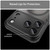 iPhone 18 Pro Max Armor Glaze MagSafe Magnetic Phone Case - Black