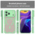 iPhone 18 Pro Max Armor Glaze MagSafe Magnetic Phone Case - Green