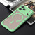 iPhone 18 Pro Max Armor Glaze MagSafe Magnetic Phone Case - Green