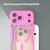 iPhone 18 Pro Max Armor Glaze MagSafe Magnetic Phone Case - Pink