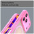 iPhone 18 Pro Max Armor Glaze MagSafe Magnetic Phone Case - Pink