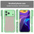 iPhone 18 Pro Max Armor Glaze PC Hybrid TPU Phone Case - Green