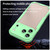 iPhone 18 Pro Max Armor Glaze PC Hybrid TPU Phone Case - Green