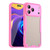 iPhone 18 Pro Max Armor Glaze PC Hybrid TPU Phone Case - Pink