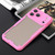 iPhone 18 Pro Max Armor Glaze PC Hybrid TPU Phone Case - Pink