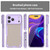 iPhone 18 Pro Max Armor Glaze PC Hybrid TPU Phone Case - Purple