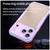 iPhone 18 Pro Max Armor Glaze PC Hybrid TPU Phone Case - Purple