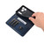 iPhone 18 Pro Max AZNS Magnetic Calf Texture Flip Leather Phone Case - Dark Blue
