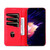 iPhone 18 Pro Max AZNS Magnetic Calf Texture Flip Leather Phone Case - Red
