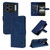iPhone 18 Pro Max AZNS Skin Feel Calf Texture Flip Leather Phone Case - Blue