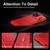 iPhone 18 Pro Max Brushed Texture Carbon Fiber TPU Phone Case - Red