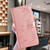 iPhone 18 Pro Max Butterflies and Flowers Leather Phone Case - Rose Gold