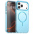 iPhone 18 Pro Max Candy Fine Circle Magsafe PC Hybrid TPU Phone Case - Blue