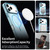 iPhone 18 Pro Max Candy Fine Circle Magsafe PC Hybrid TPU Phone Case - Blue