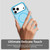 iPhone 18 Pro Max Candy Fine Circle Magsafe PC Hybrid TPU Phone Case - Blue