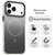 iPhone 18 Pro Max Candy Gradient Series 3 in 1 Hybrid Magnetic Phone Case - Black