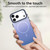iPhone 18 Pro Max Candy Gradient Series 3 in 1 Hybrid Magnetic Phone Case - Blue