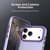 iPhone 18 Pro Max Candy PC Hybrid TPU Shockproof Phone Case - Purple