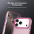iPhone 18 Pro Max Candy PC Hybrid TPU Shockproof Phone Case - Red