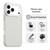 iPhone 18 Pro Max Candy PC Hybrid TPU Shockproof Phone Case - White