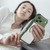 iPhone 18 Pro Max Carbon Fiber Texture MagSafe Translucent Phone Case - Green
