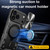 iPhone 18 Pro Max CD Texture Sliding Camshield Magnetic Holder Phone Case - Black