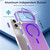 iPhone 18 Pro Max Chameleon Gen2 Lens Cover Kickstand Magnetic Phone Case - Purple