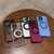 iPhone 18 Pro Max Clear Back Design 360 Degree Rotating Magnetic Holder Phone Case - Green