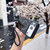 iPhone 18 Pro Max Color Contrast Magnetic Phone Case with Wrist Strap - Black