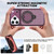 iPhone 18 Pro Max Colored Cooling 360 Degree Rotation Ring Holder Magnetic Phone Case - Red