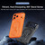 iPhone 18 Pro Max Colorful Hollowed Cooling 360 Degree Rotation Ring Holder Magnetic Phone Case - Blue