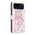 iPhone 18 Pro Max Colorful Painting Vegan Leather Phone Case with Lanyard - Feather Wind Chimes