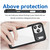 iPhone 18 Pro Max Colorful Series Acrylic + TPU Phone Case - Black