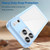 iPhone 18 Pro Max Colorful Series Acrylic + TPU Phone Case - Blue