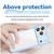 iPhone 18 Pro Max Colorful Series Acrylic + TPU Phone Case - Blue