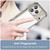 iPhone 18 Pro Max Colorful Series Acrylic + TPU Phone Case - Transparent Grey