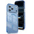 iPhone 18 Pro Max Crystal Shield Clear Magnetic Acrylic Hybrid TPU Phone Case - Light Blue