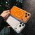 iPhone 18 Pro Max Crystal Shimmer Acrylic Magnetic Phone Case - White