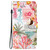 iPhone 18 Pro Max Crystal-Texture Painted Vegan Leather Phone Case - Island Coral